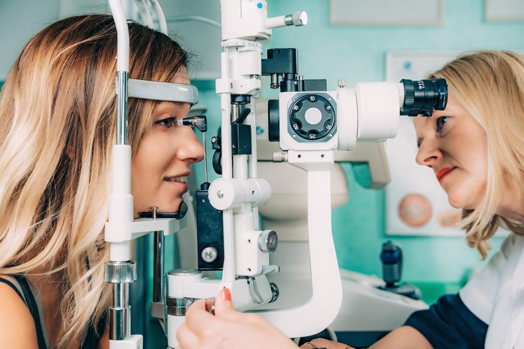 prueba de tonometría ocular para detectar el glaucoma